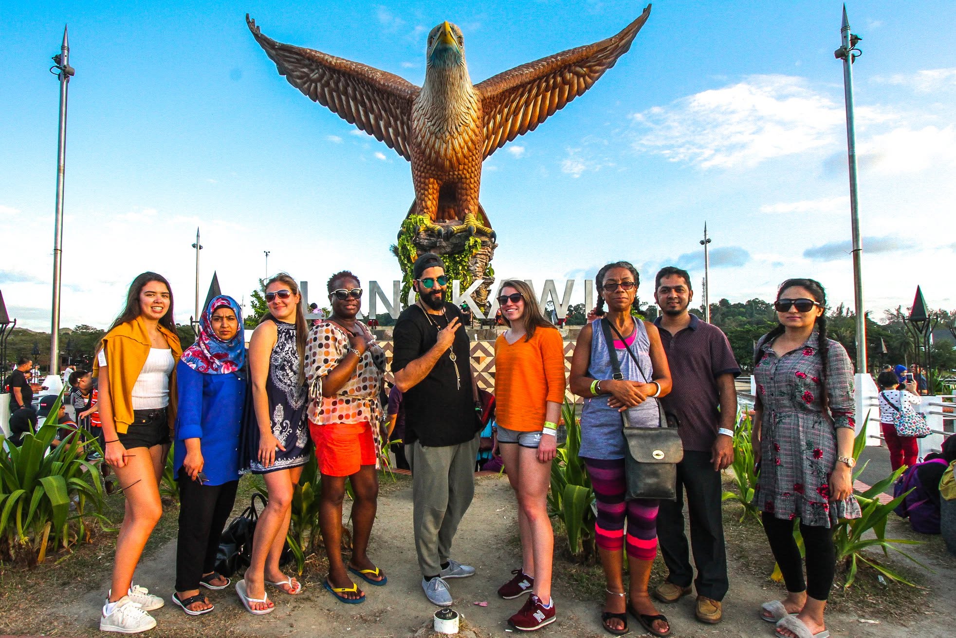 Langkawi eagle monument visit
