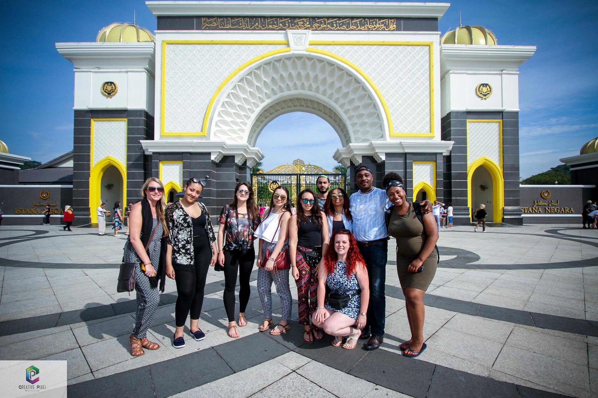University of Bedfordshire International, visiting Malaysia Royal Palace